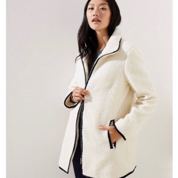 LOFT Jackets & Blazers - NWOT ~ LOFT Sherpa Coat